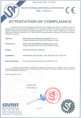 Attestation Of Compliance