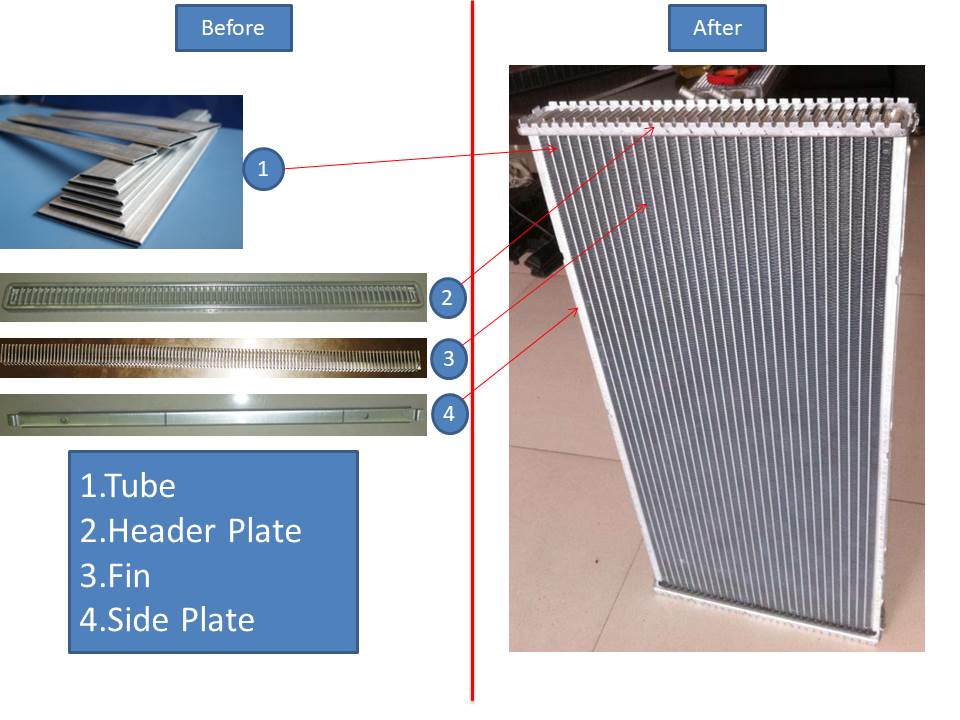 Radiator Core Builer (Auto Tube Laying, Manual Push Tube Storage Rack)